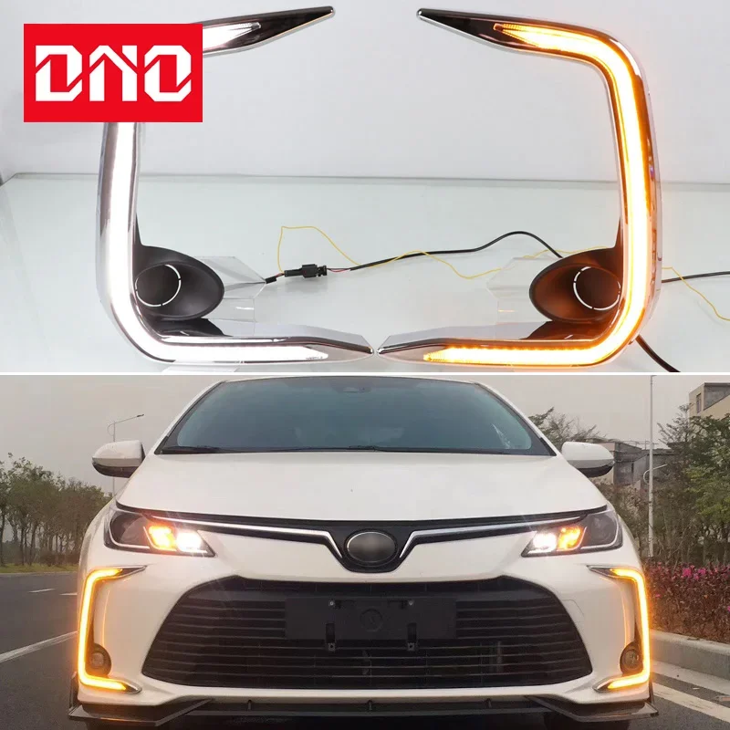 자동차 LED DRL 12V 주간등 토요타 코롤라 20 - Running Headlamp 리뷰 및 가격